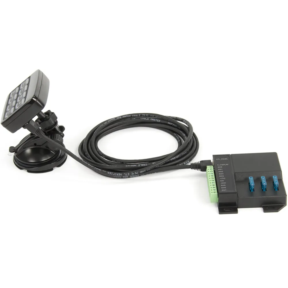 8 Button Control Panel & Power Module / Suction Mount