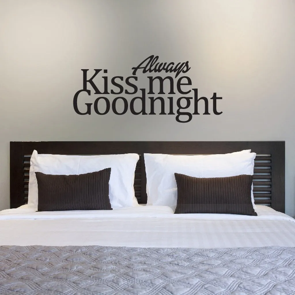 Always Kiss Me Goodnight