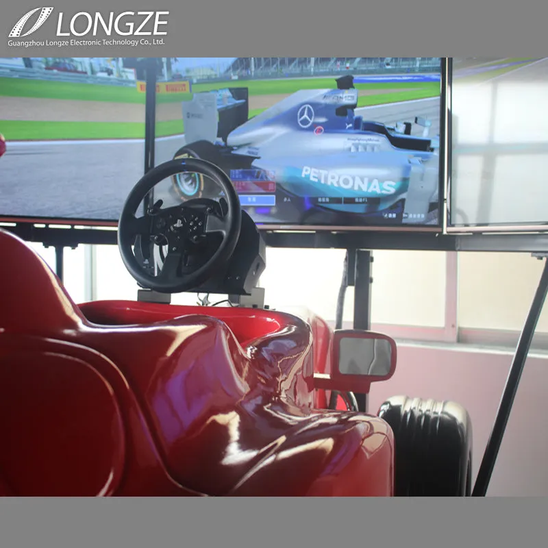 Amazing High Technology Earn Money 3 Large Screens F1 Car Driving Game Machine Simulator, View car driving simulator, LONGZE Product Details from Guangzhou Longze Electronic Technology Co., Ltd. on Alibaba.com