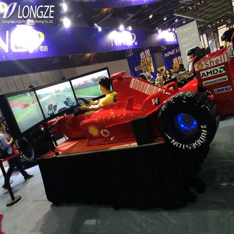 Amazing High Technology Earn Money 3 Large Screens F1 Car Driving Game Machine Simulator, View car driving simulator, LONGZE Product Details from Guangzhou Longze Electronic Technology Co., Ltd. on Alibaba.com