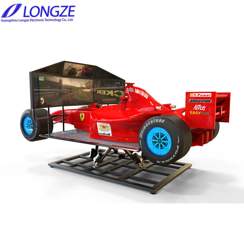 Amazing High Technology Earn Money 3 Large Screens F1 Car Driving Game Machine Simulator, View car driving simulator, LONGZE Product Details from Guangzhou Longze Electronic Technology Co., Ltd. on Alibaba.com