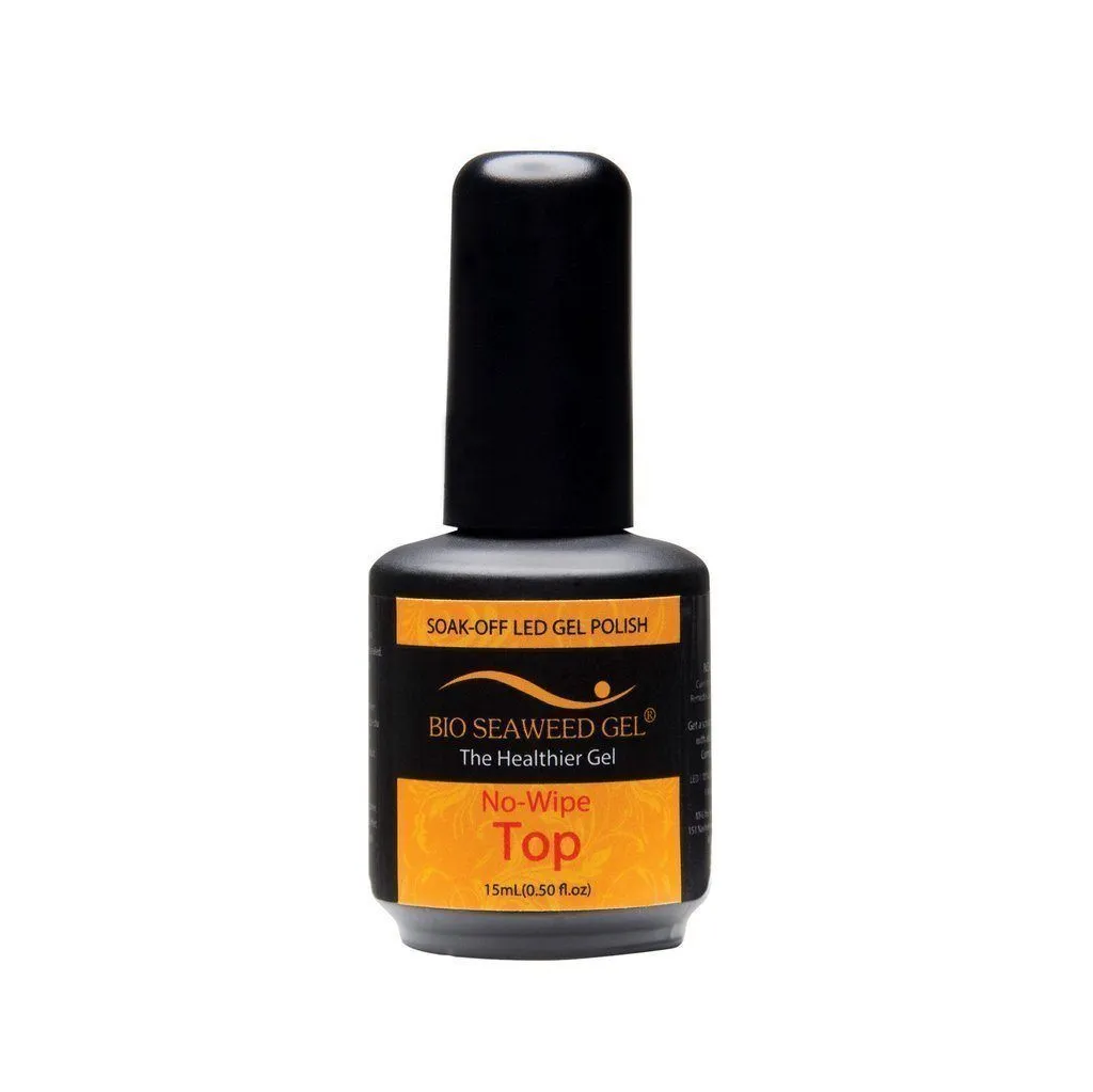 Bio Seaweed No-Wipe Top Gel Polish (Ideal for Solar-Cure)