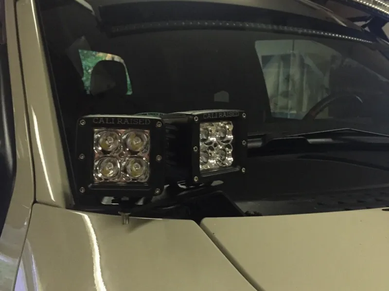 Cali Raised LED Ditch Light Bracket Extensions