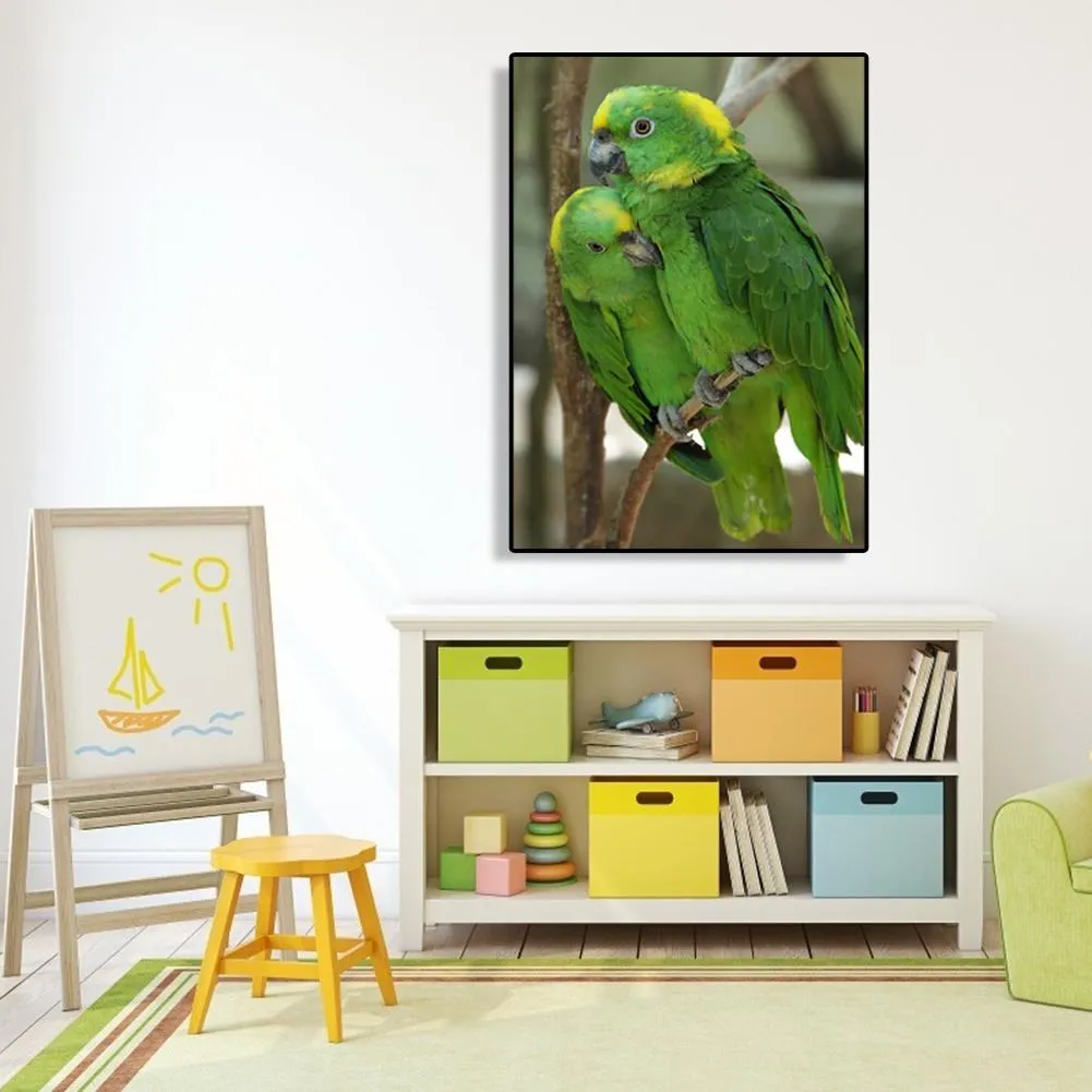 Cute Bird - Full Diamond Painting - (Canvas 30*40cm/11.81*15.75in)