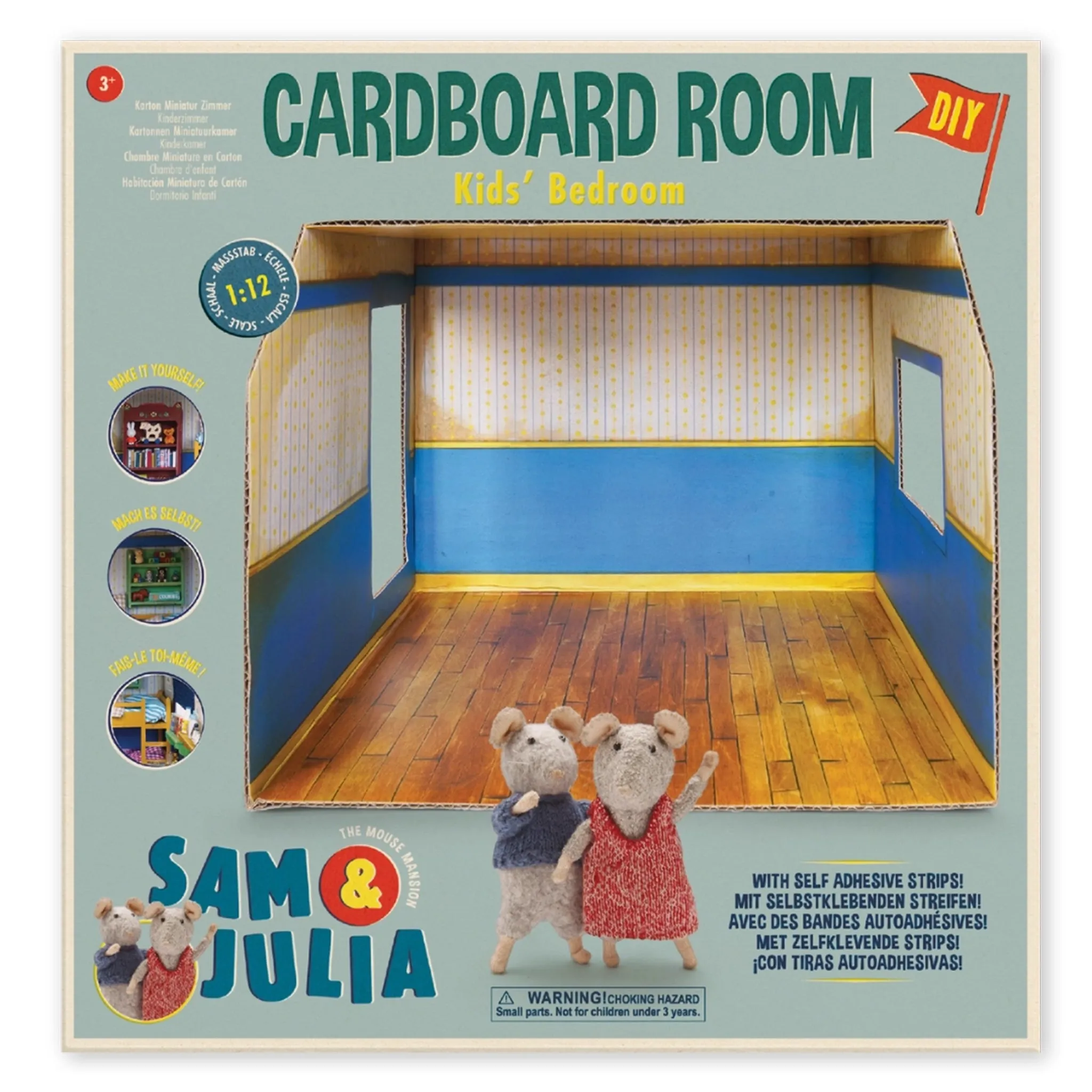 Dollhouse - Cardboard Room - Kids' Bedroom