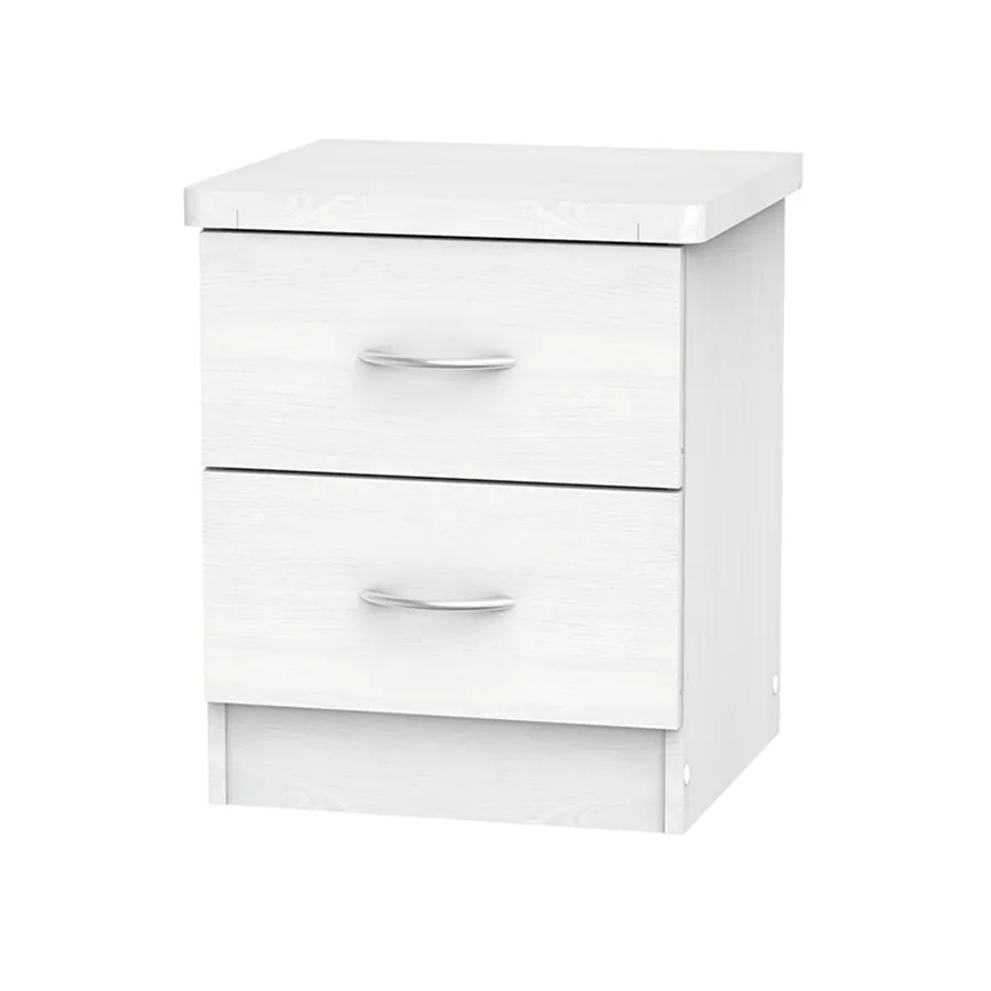 Geraine 2 Drawer Nightstand