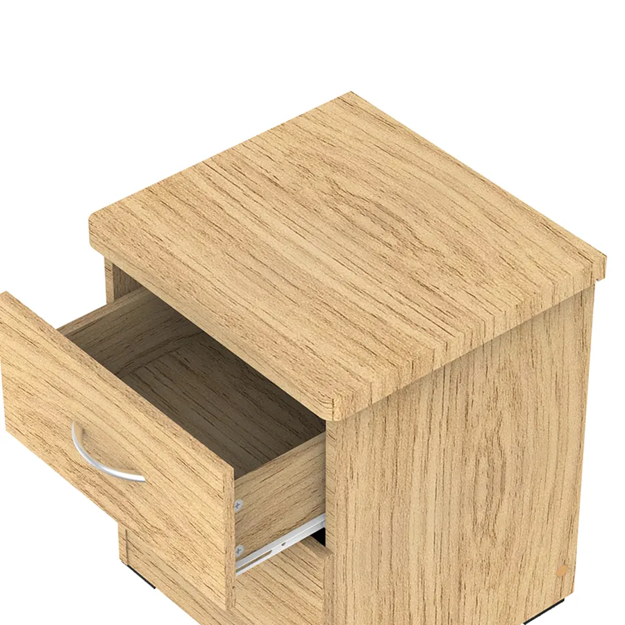 Geraine 2 Drawer Nightstand