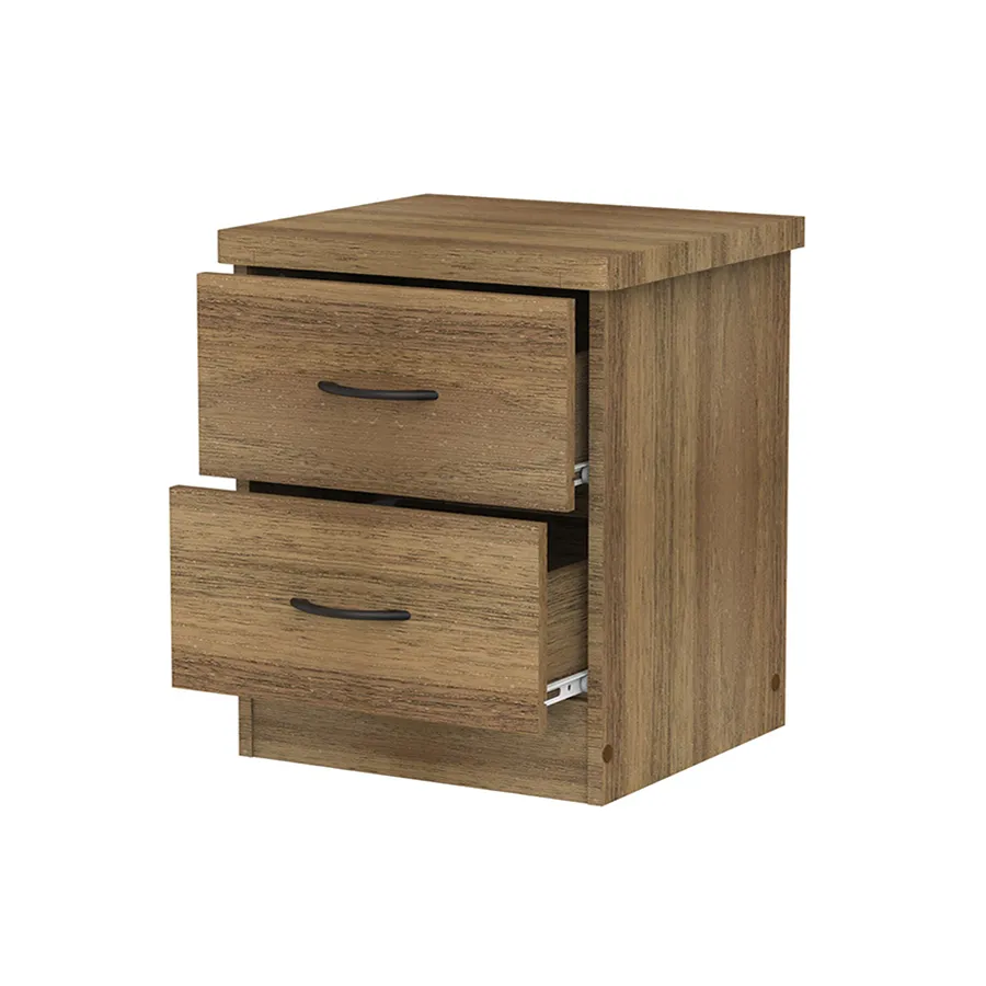 Geraine 2 Drawer Nightstand