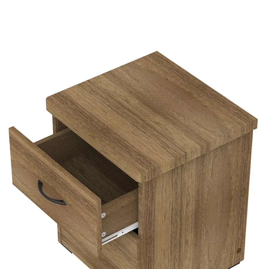 Geraine 2 Drawer Nightstand