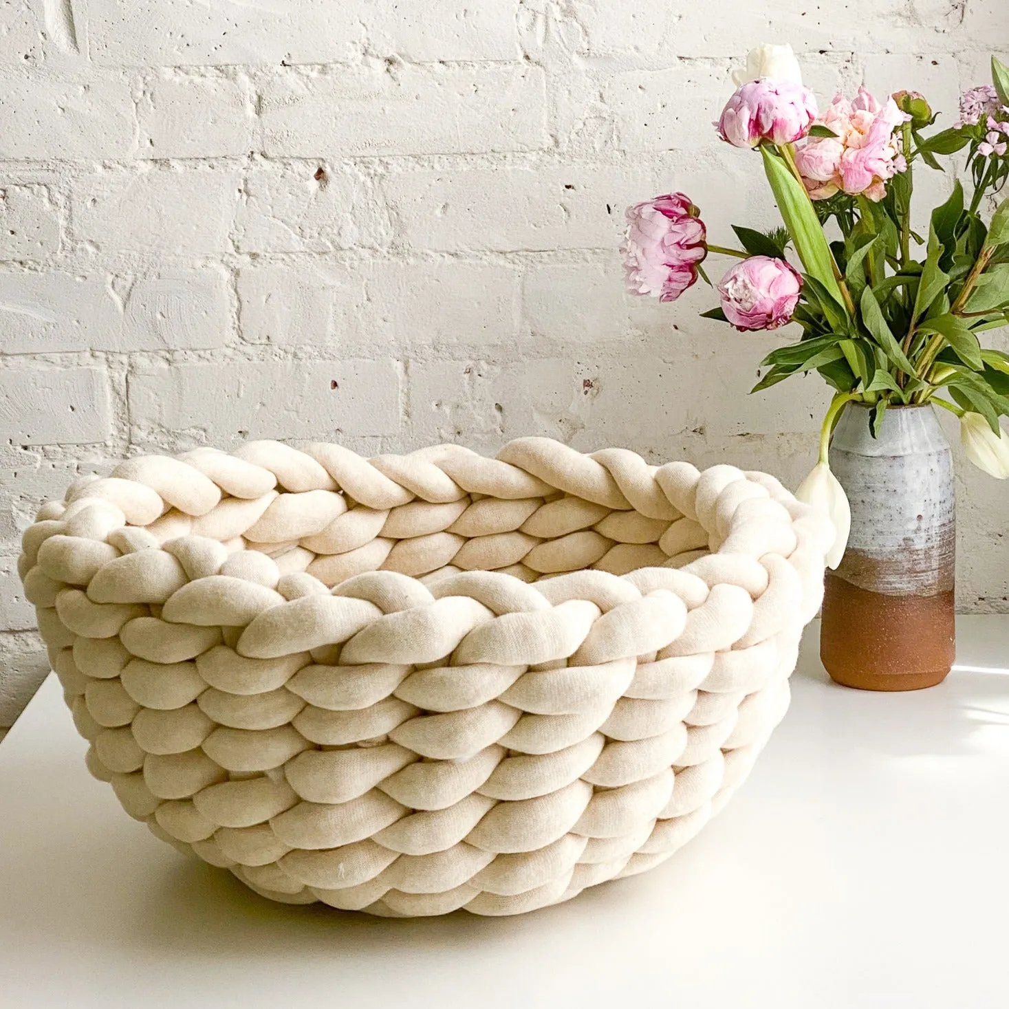 Giant Cotton Squish Twined Bowl Kit