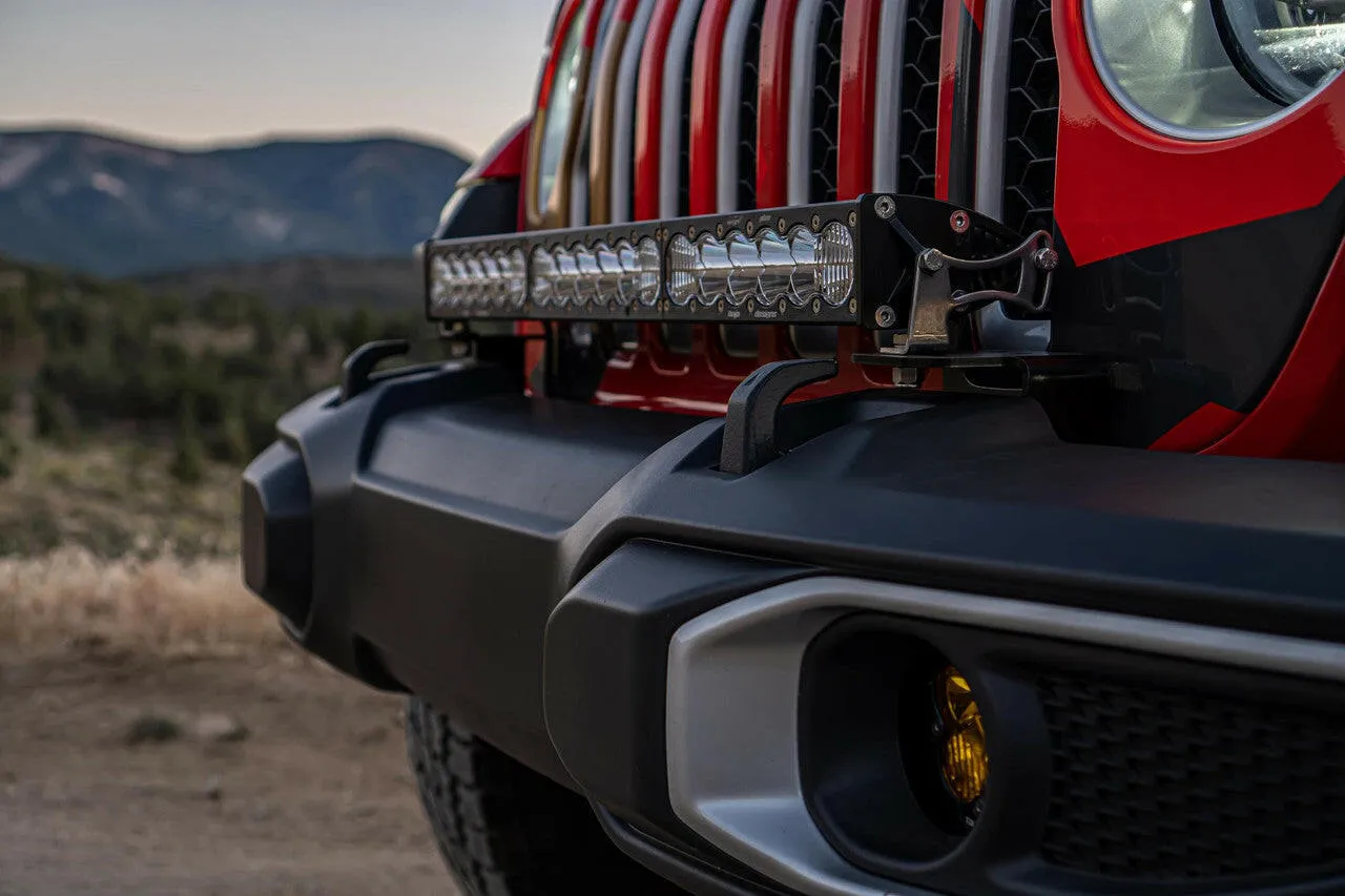 Jeep JL/JT OnX6  30 Inch Bumper Light Kit - Jeep 2020-22 Gladiator; 2018-22 Wrangler JL; NOTE: w/ OE Plastic Bumper