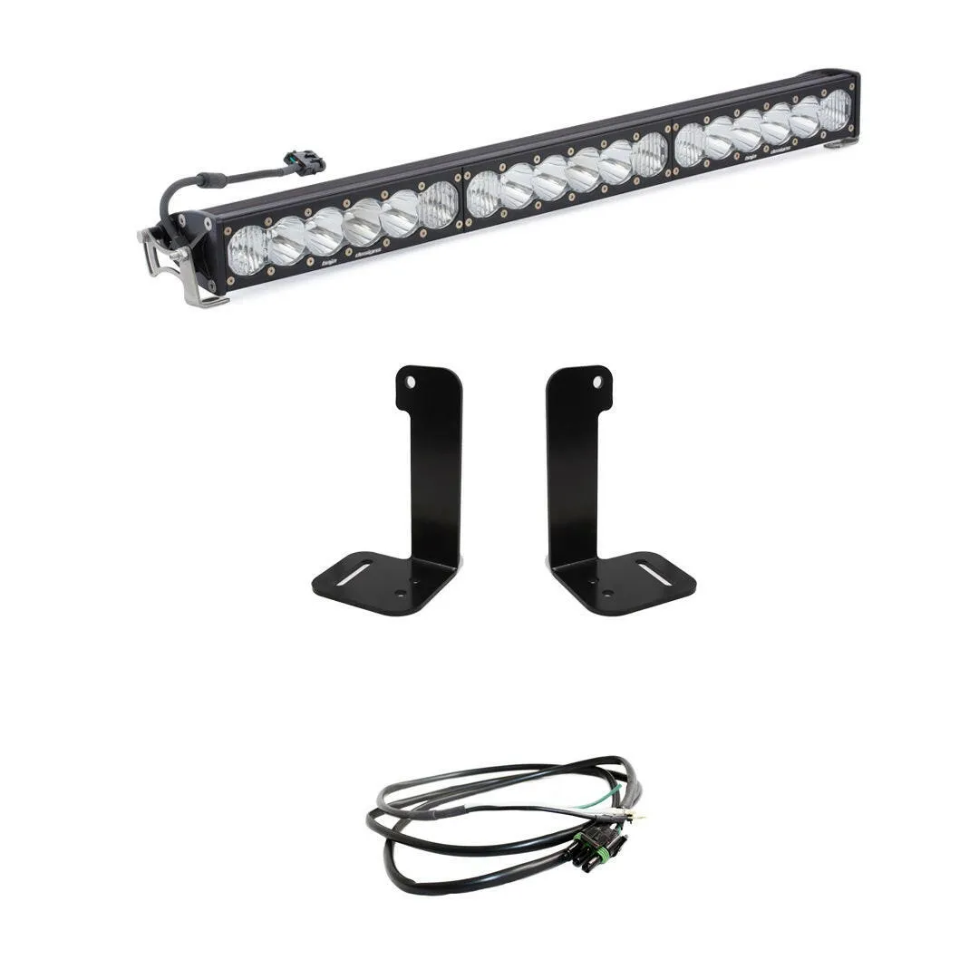 Jeep JL/JT OnX6  30 Inch Bumper Light Kit - Jeep 2020-22 Gladiator; 2018-22 Wrangler JL; NOTE: w/ OE Plastic Bumper