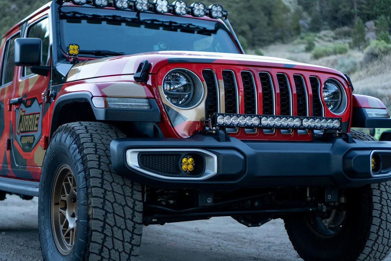 Jeep JL/JT OnX6  30 Inch Bumper Light Kit - Jeep 2020-22 Gladiator; 2018-22 Wrangler JL; NOTE: w/ OE Plastic Bumper