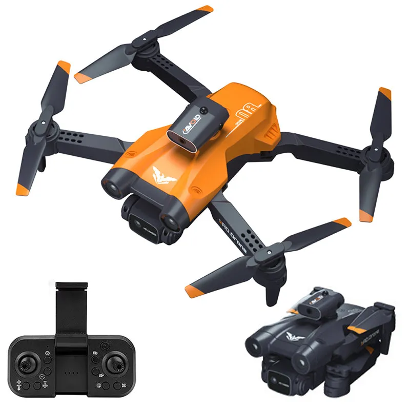 JJRC H106 RC Drone 4 sides Avoid Obstacle WiFi FPV ESC 8K Dual HD Cameras Altitude Hold Foldable RC Quadcopter