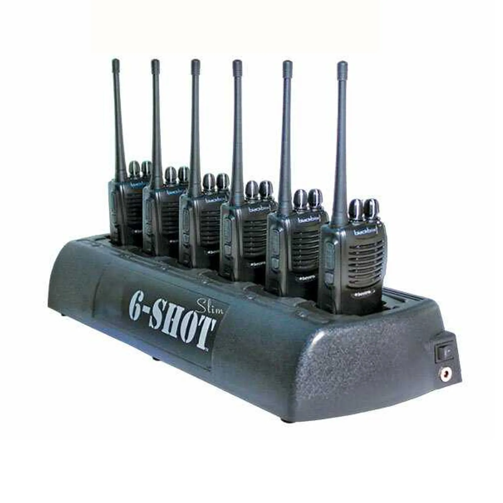 Klein 6-Shot Slim Multi-Unit Battery Charger for TC5 Radios | Replaces MCL15