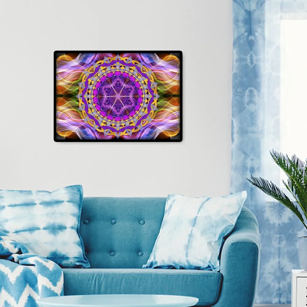 Mandala - Full Round Diamond - 40x30CM