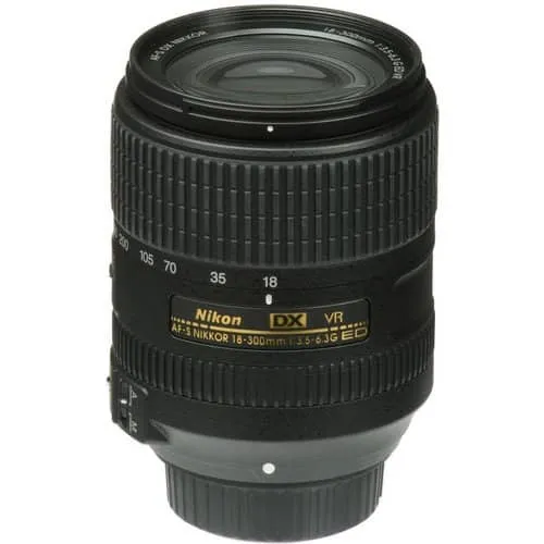 Nikon AF-S DX NIKKOR 18-300mm f/3.5-6.3G ED VR Lens