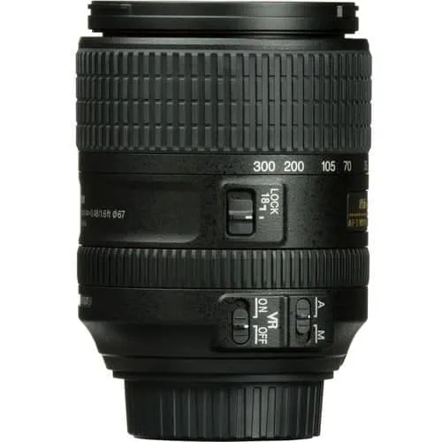 Nikon AF-S DX NIKKOR 18-300mm f/3.5-6.3G ED VR Lens