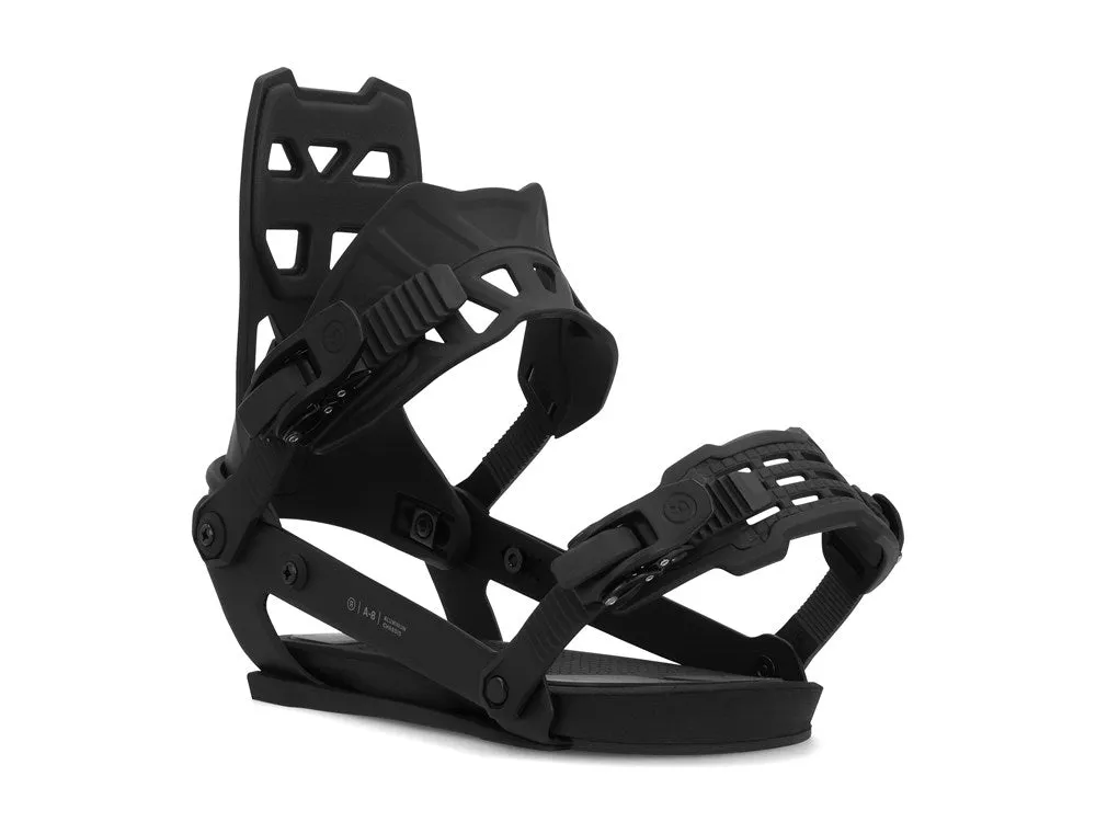 Ride 2024 A-8 Snowboard Bindings - Black