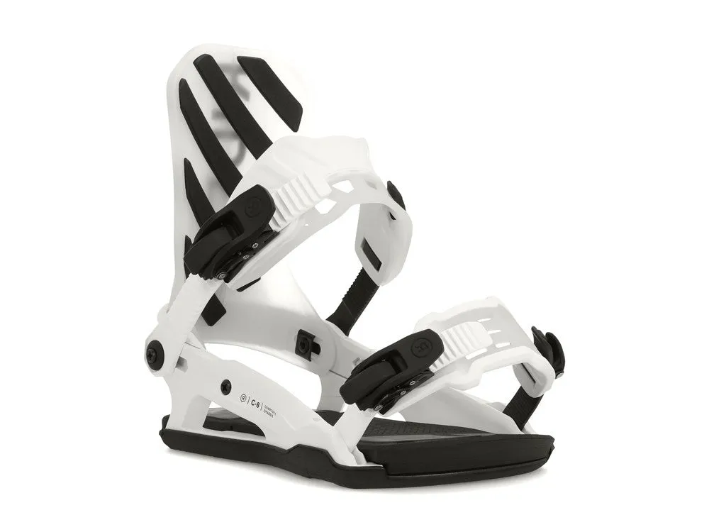 Ride 2024 C-8 Snowboard Bindings - White