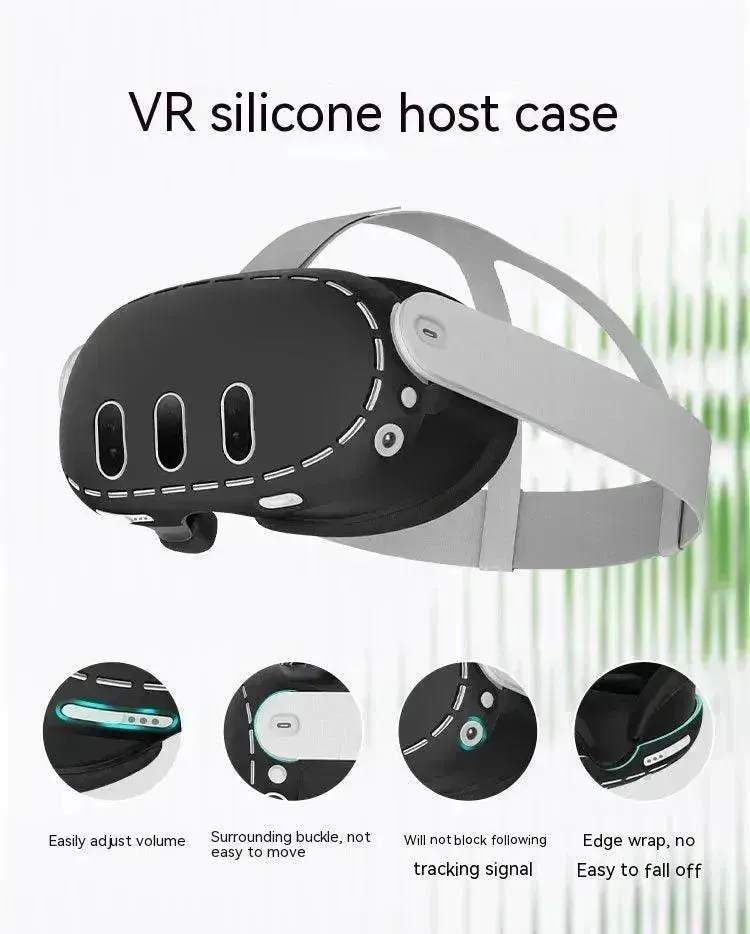 Silicone Dustproof Anti-fall Glasses Vr Accessories Host Protective Cover