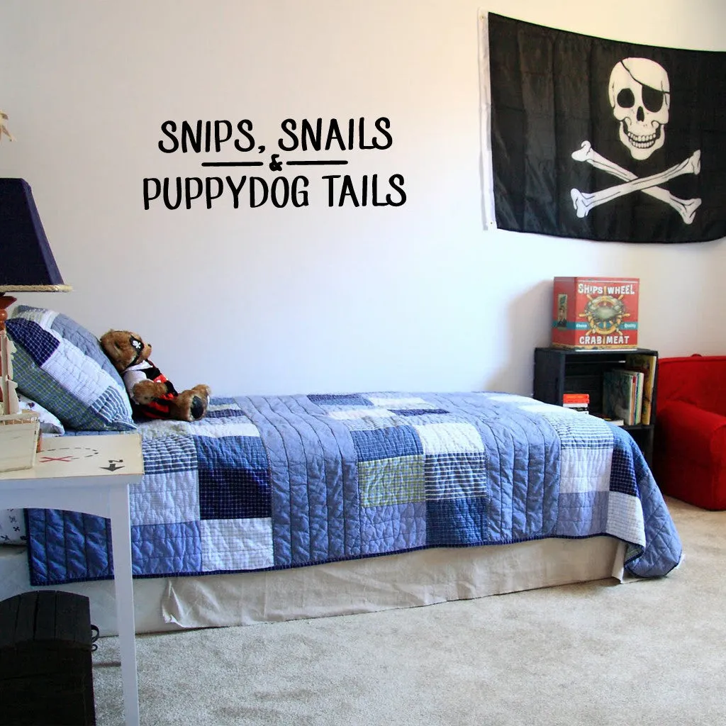 Snips Snails & Puppydog Tails