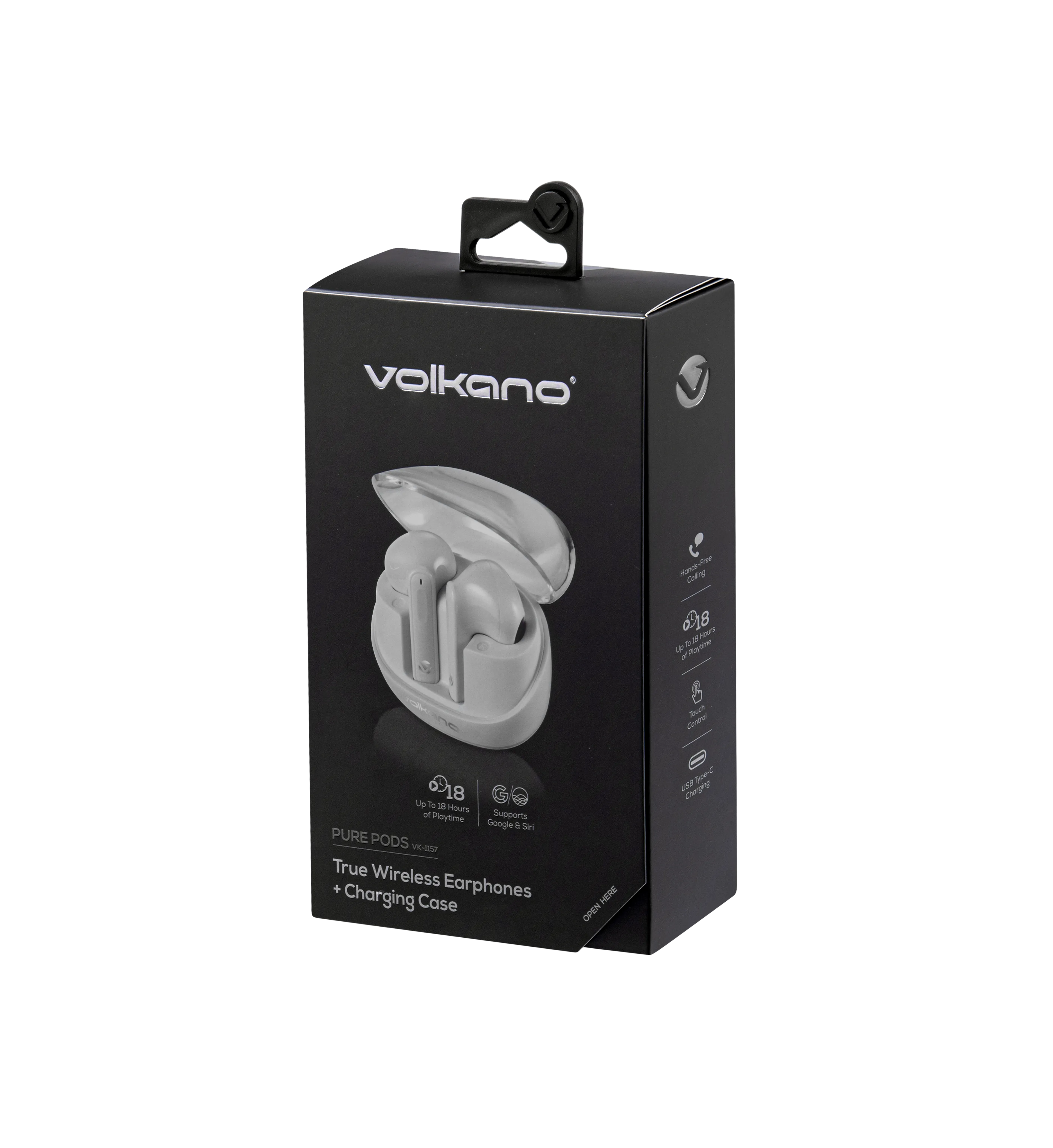 Volkano Pure Pods TWS Earphones  - Nude